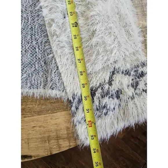 Eddie Bauer Aztec Cardigan Duster Women’s Size M Tribal Southwestern Cabin - Picture 10 of 10